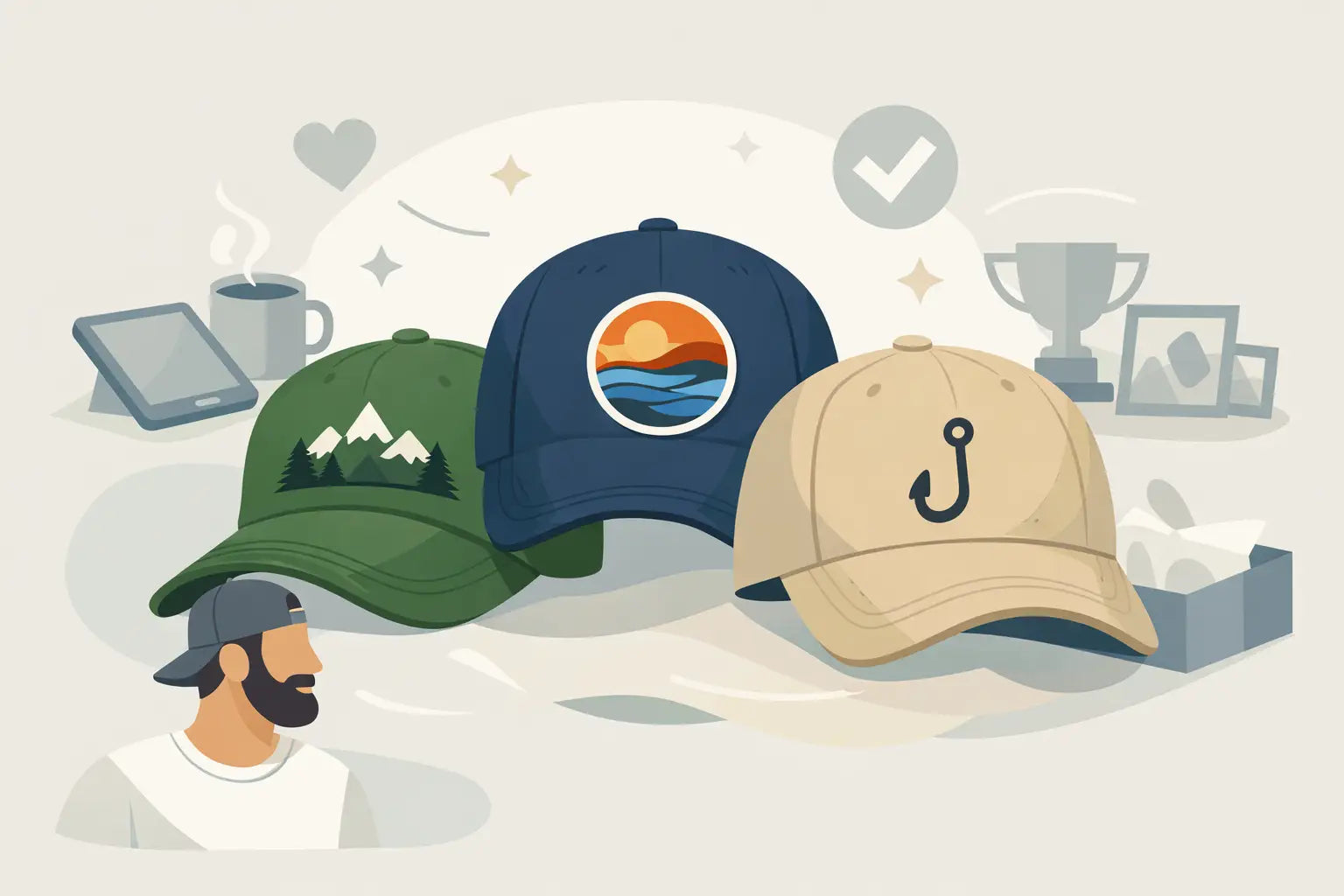 Best Custom Dad Hats He’ll Actually Wear