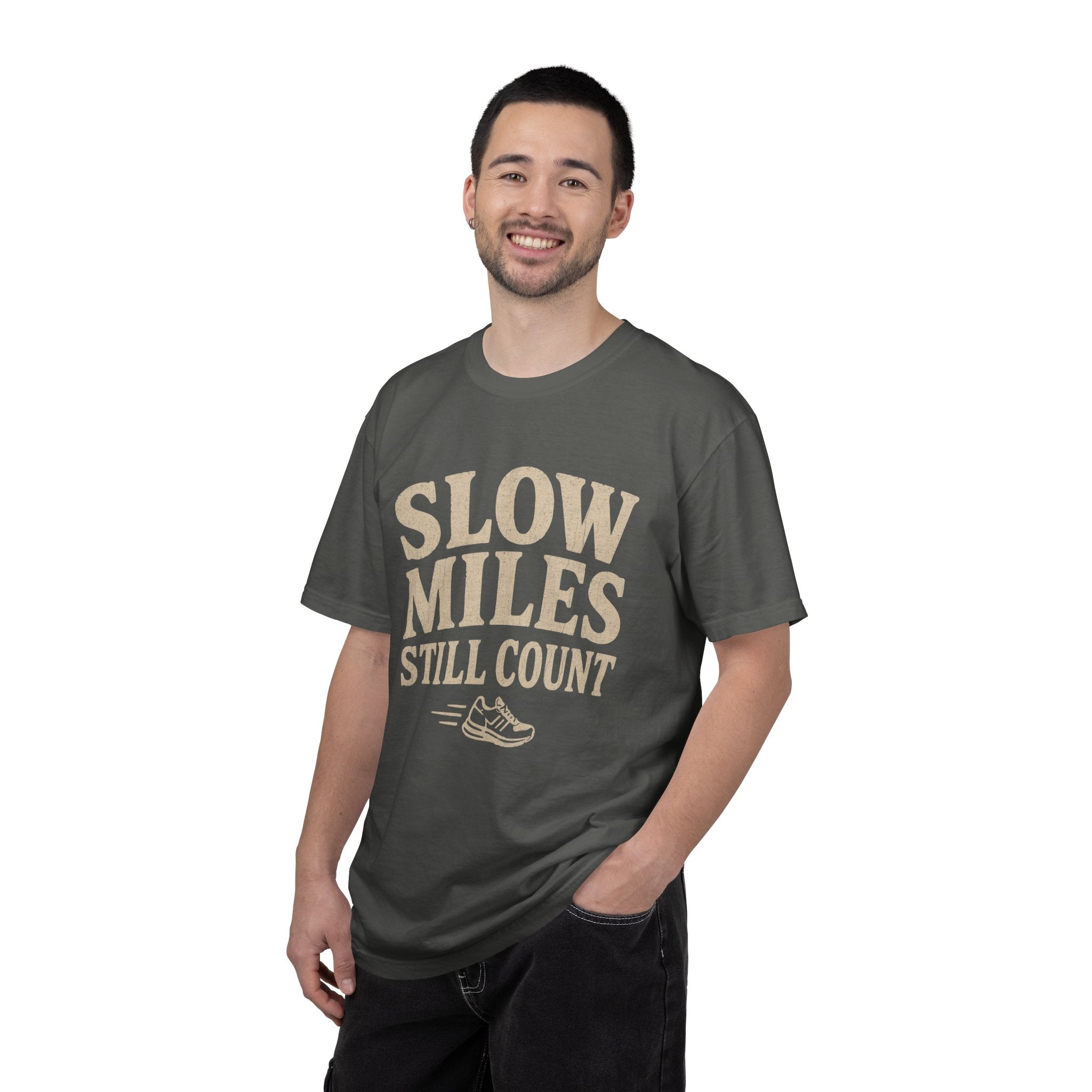 Slow Miles Still Count T-shirt