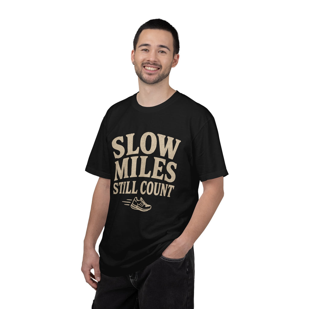 Slow Miles Still Count T-shirt