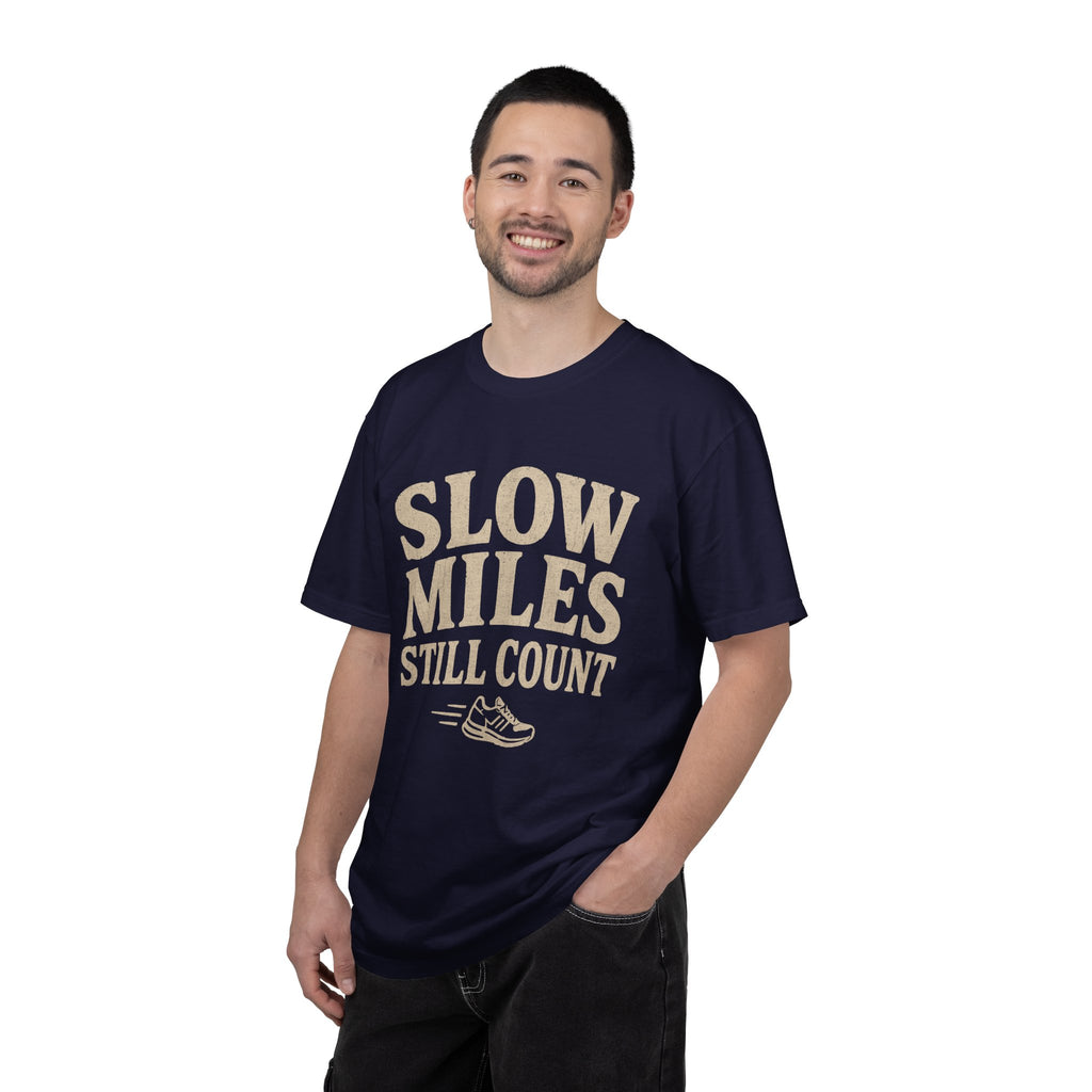 Slow Miles Still Count T-shirt